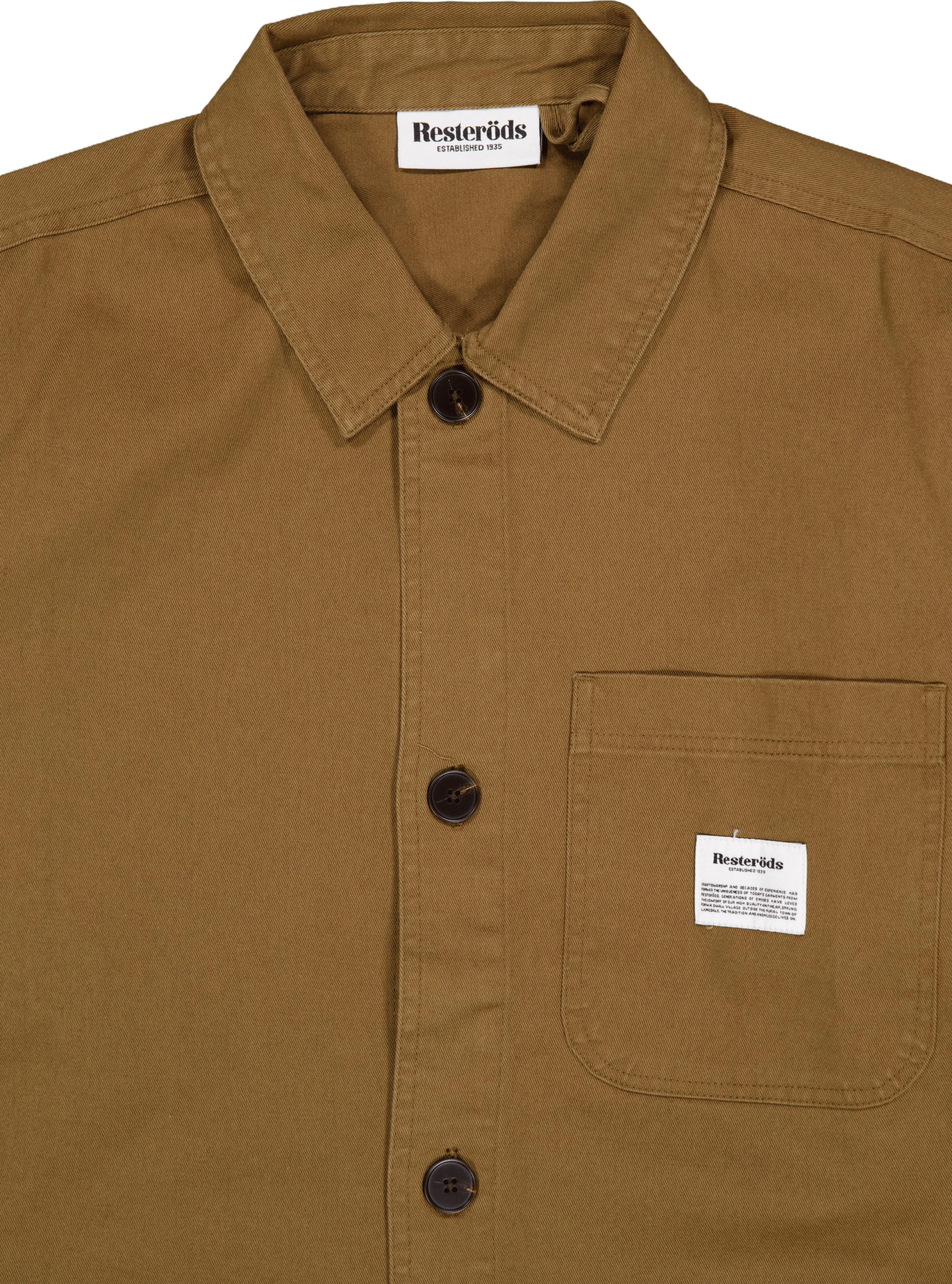 Twill Overshirt 84 Sand - Bild 3