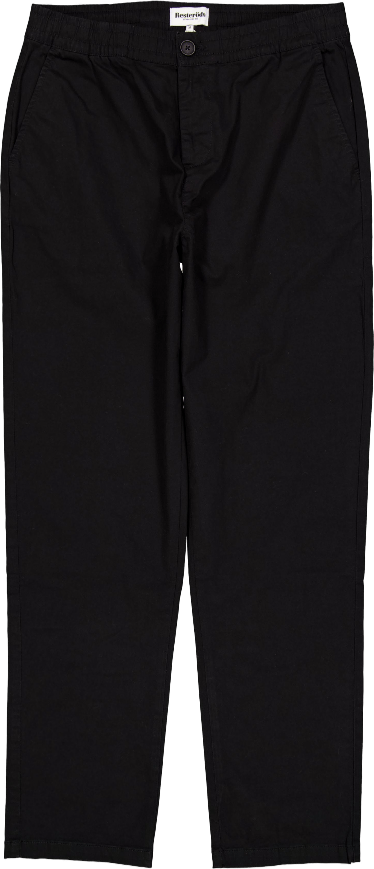 Wide Chino 09 Black, Male, Apparels, Bottoms, Black, S