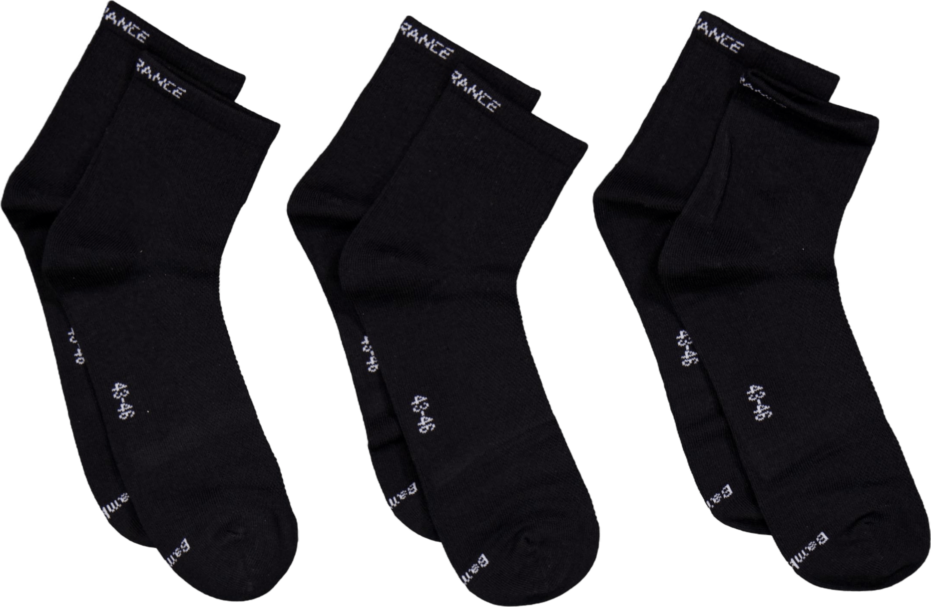 Alcudia Viscose (bamboo) Quart Black, Unisex, Kleding, Sokken, 39-42