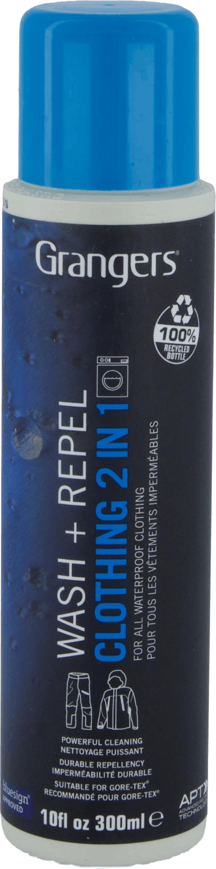 Wash & Repel Clothing 2 In 1 Neutral, Unisex, Utstyr, Beskyttelse, Blå, 300 ml