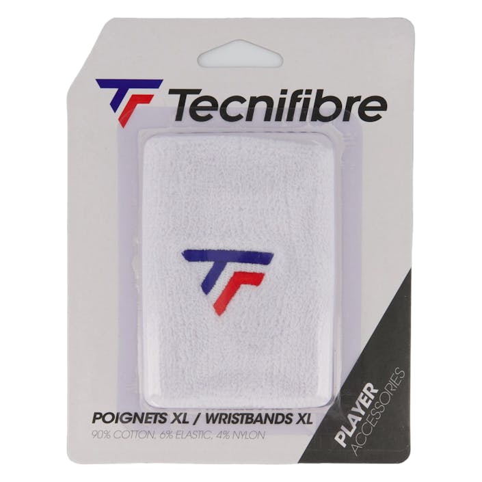 Wristband Xl White, Unisex, Utrustning, Träningsutrustning, Squash, Vit, ONESIZE