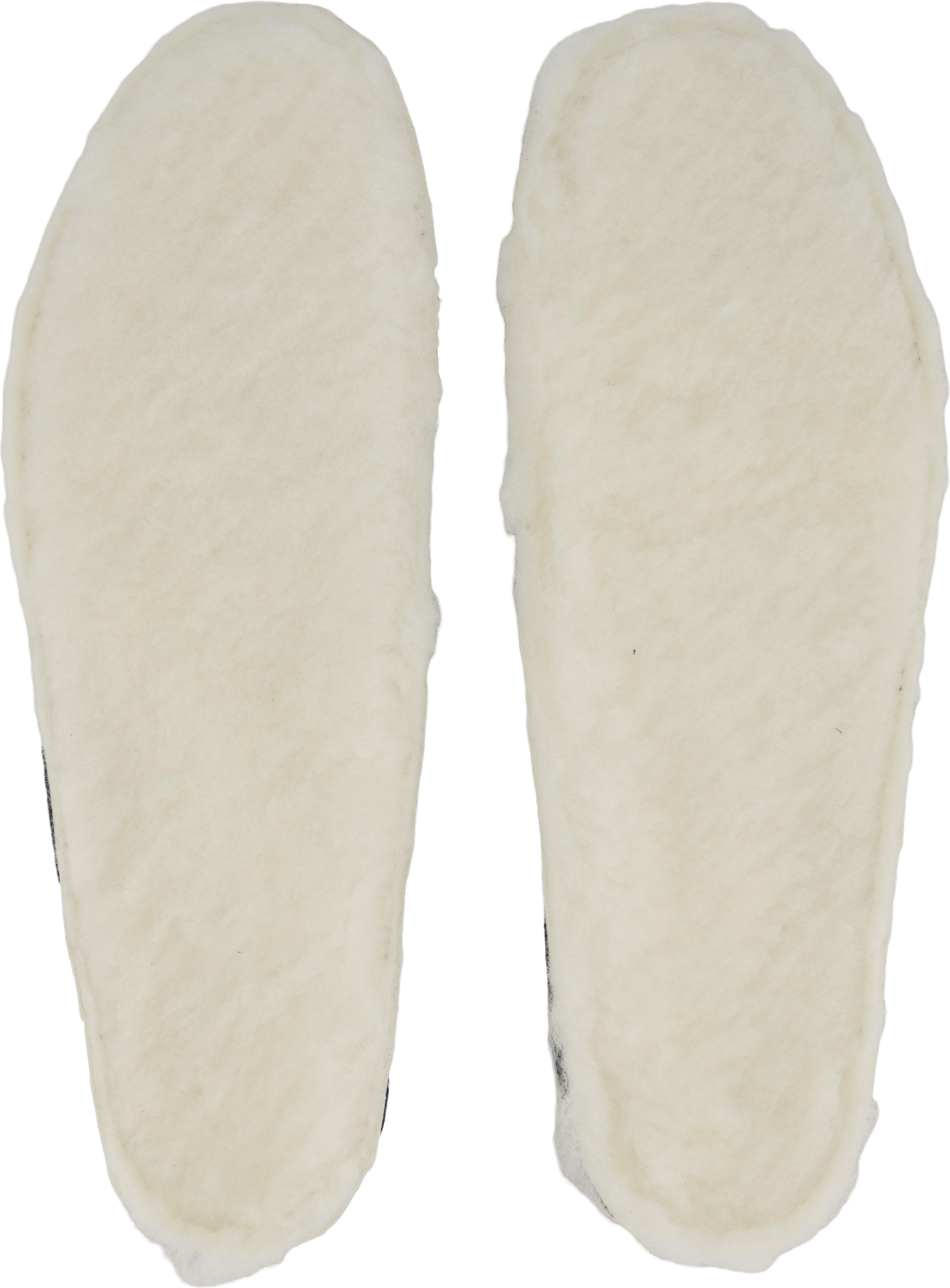 Bl Sheepskin Footbed White