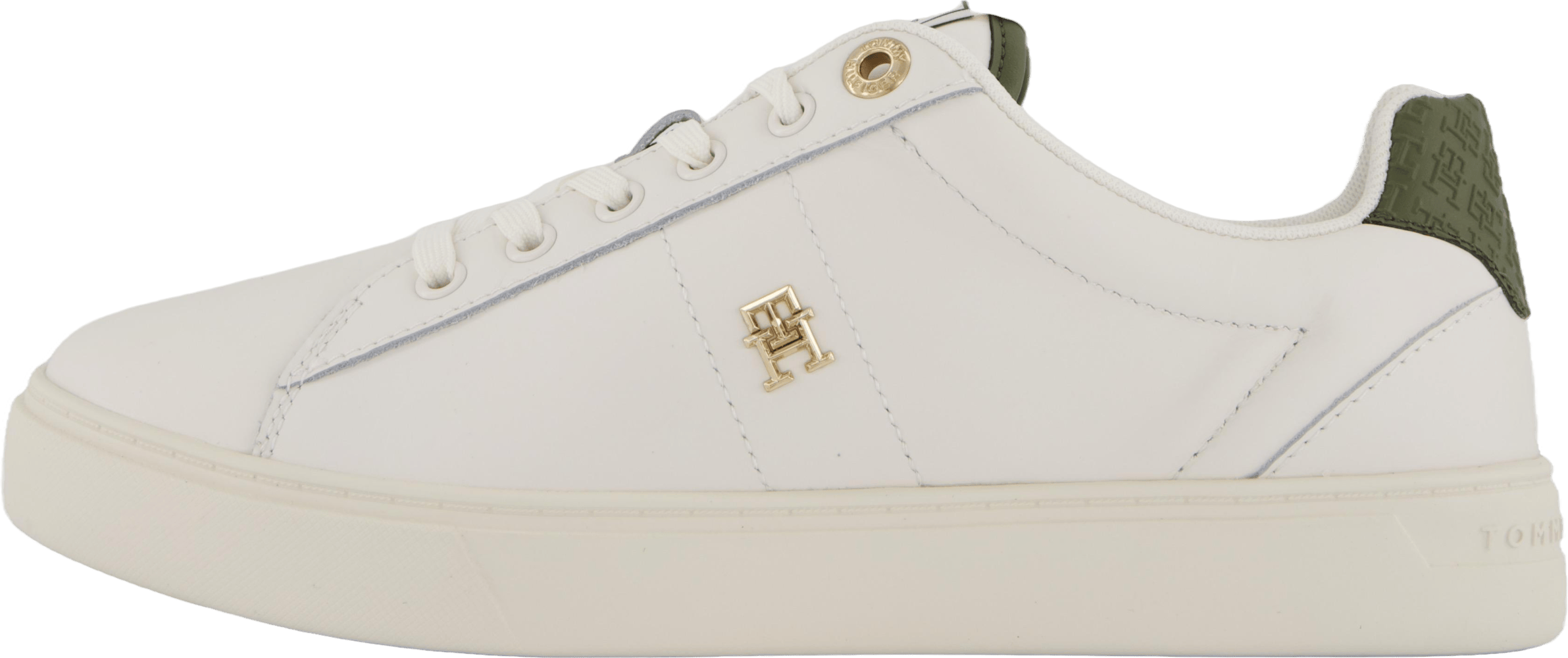 Elevated Essent Sneaker Monogr Ancient White