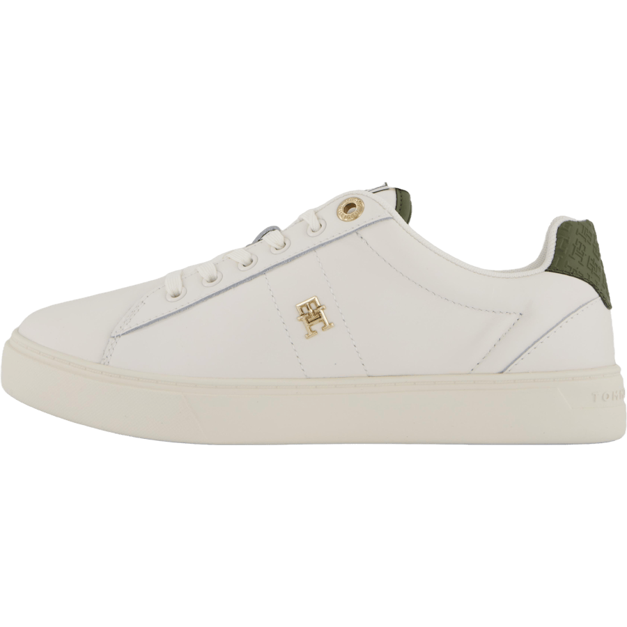 Elevated Essent Sneaker Monogr Ancient White