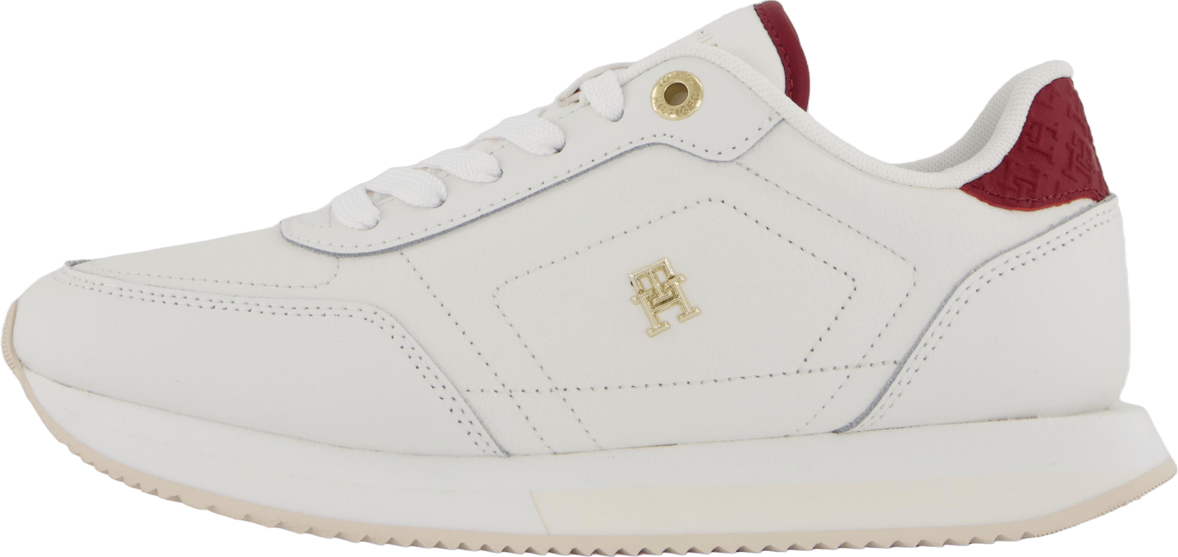 Elevated Essent Runner Monogra Ancient White