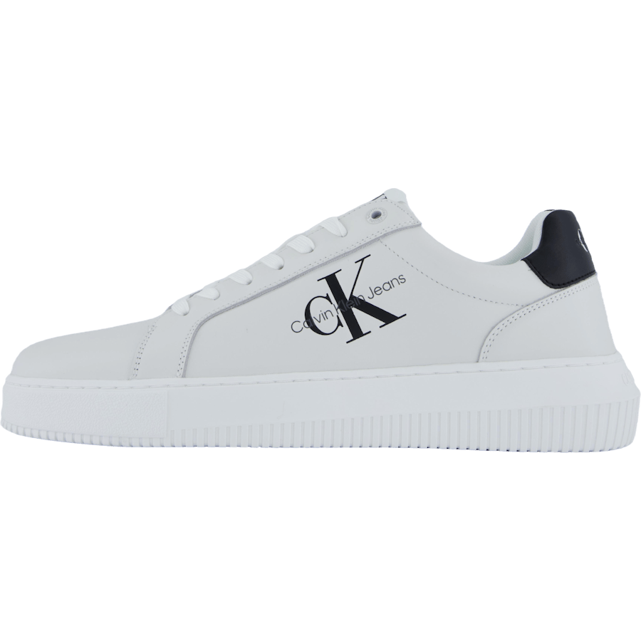 Chunky Cupsole Mono Lth Bright White/black