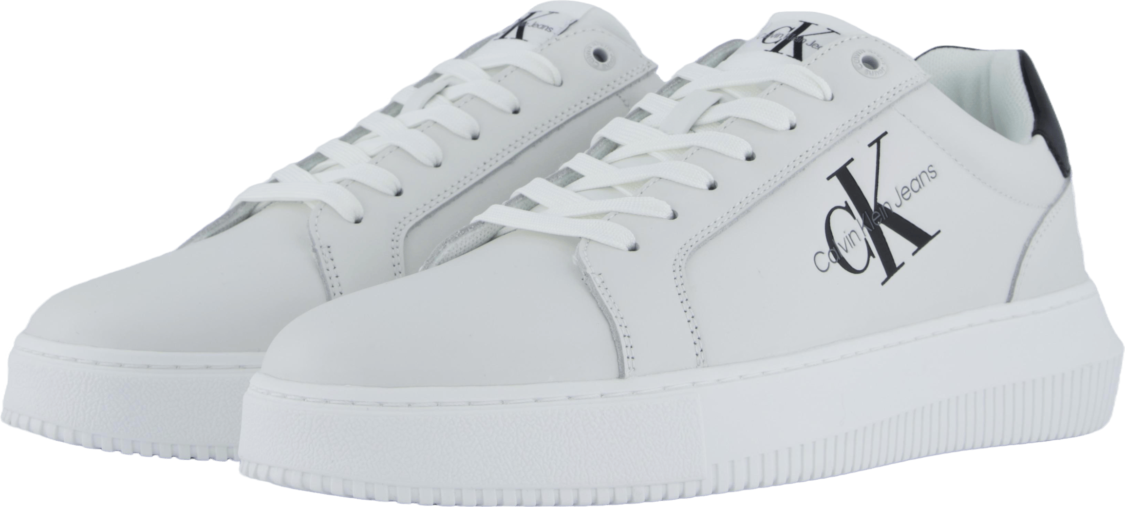 Chunky Cupsole Mono Lth Bright White/black - Bild 2