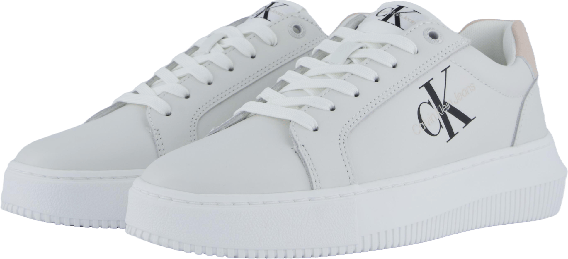 Chunky Cupsole Mono Lth Wn Bright White/whisper Pink - Bild 2