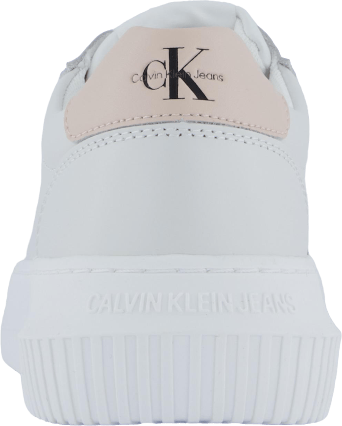 Chunky Cupsole Mono Lth Wn Bright White/whisper Pink - Bild 4