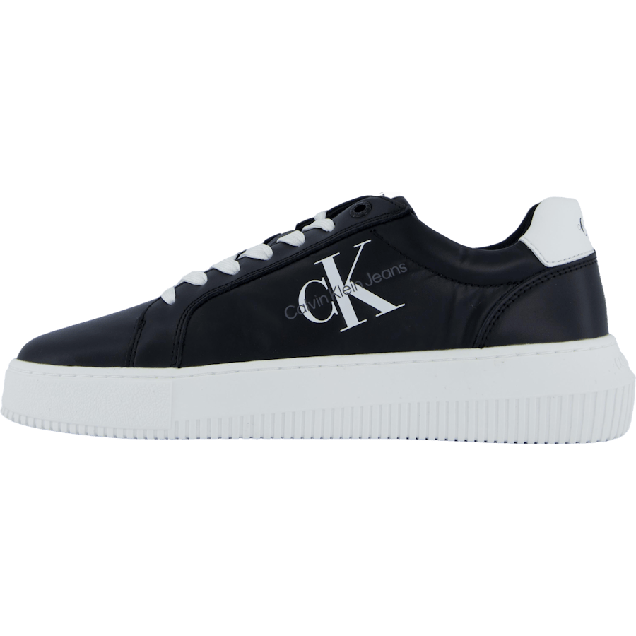 Chunky Cupsole Mono Lth Wn Black