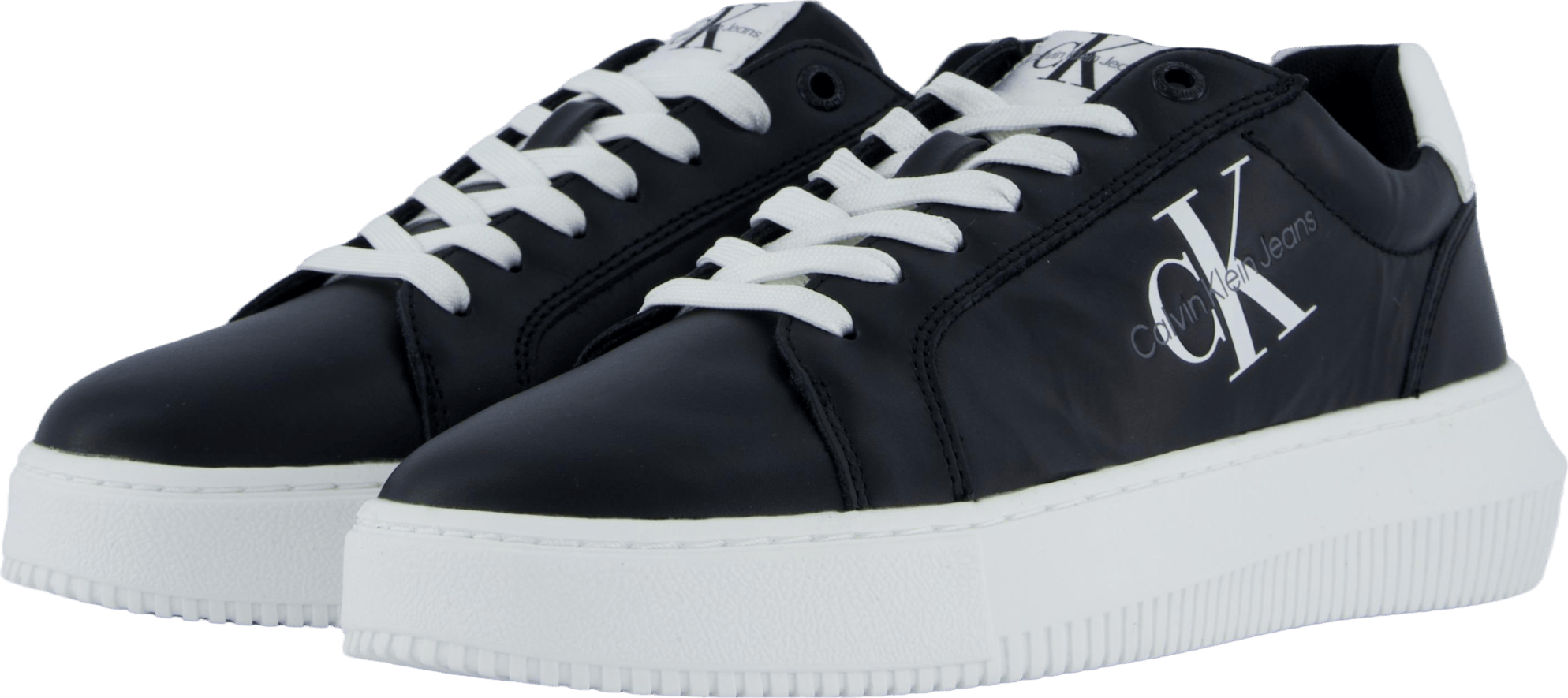 Chunky Cupsole Mono Lth Wn Black - Bild 2