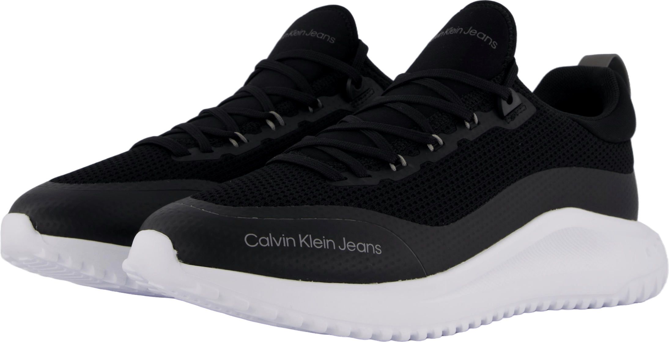 Eva Runner Sock Low Knit Mtr Black/white/ Charcoal Grey - Bild 2