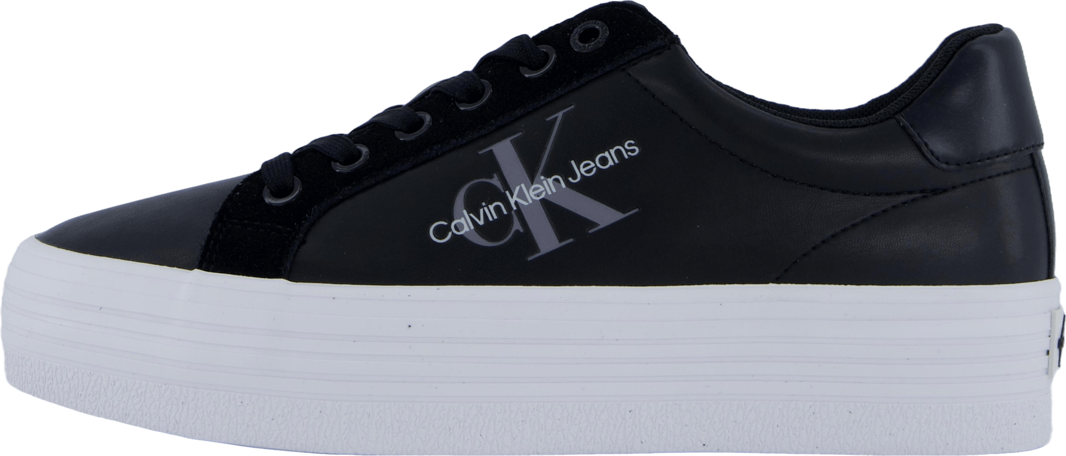 Bold Vulc Flatf Low Mix Ml Mtr Black/white, Female, Skor, Sneakers, Sneakers, Svart, EU 38