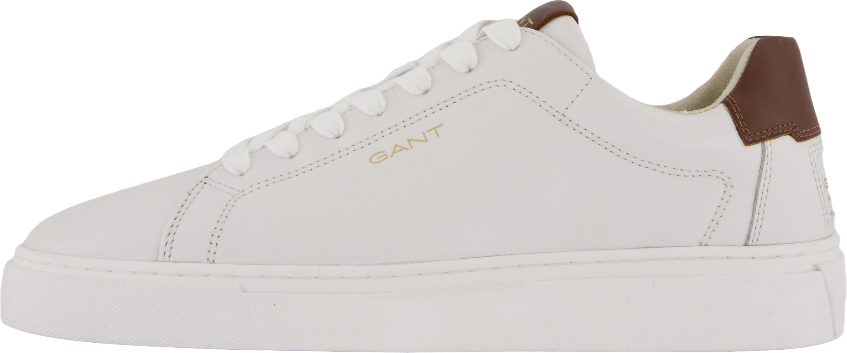 Mc Julien Sneaker White / Cognac, Male, Skor, Sneakers, Sneakers, Vit, EU 45