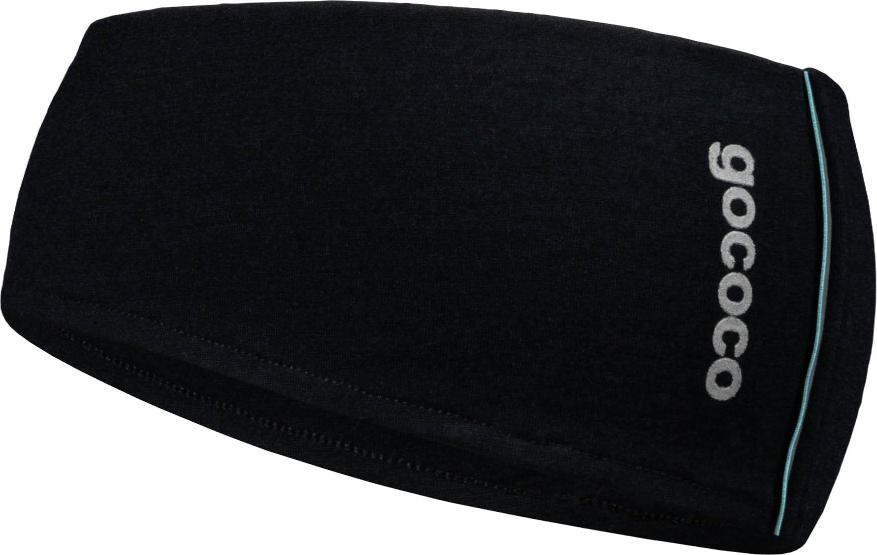 Headband Wool Reflective Black, Unisex, Apparels, hats & caps, Running, Black, ONESIZE