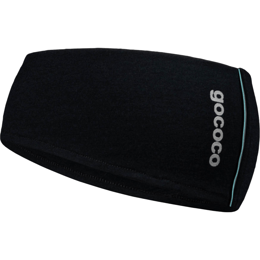 Headband Wool Reflective Black