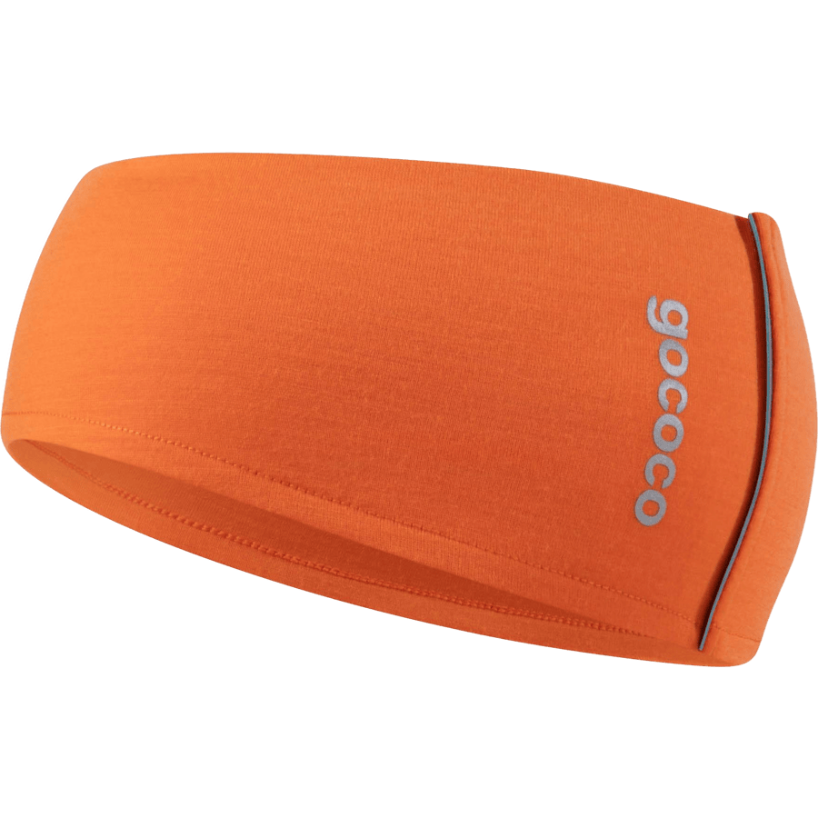 Headband Wool Reflective Orange