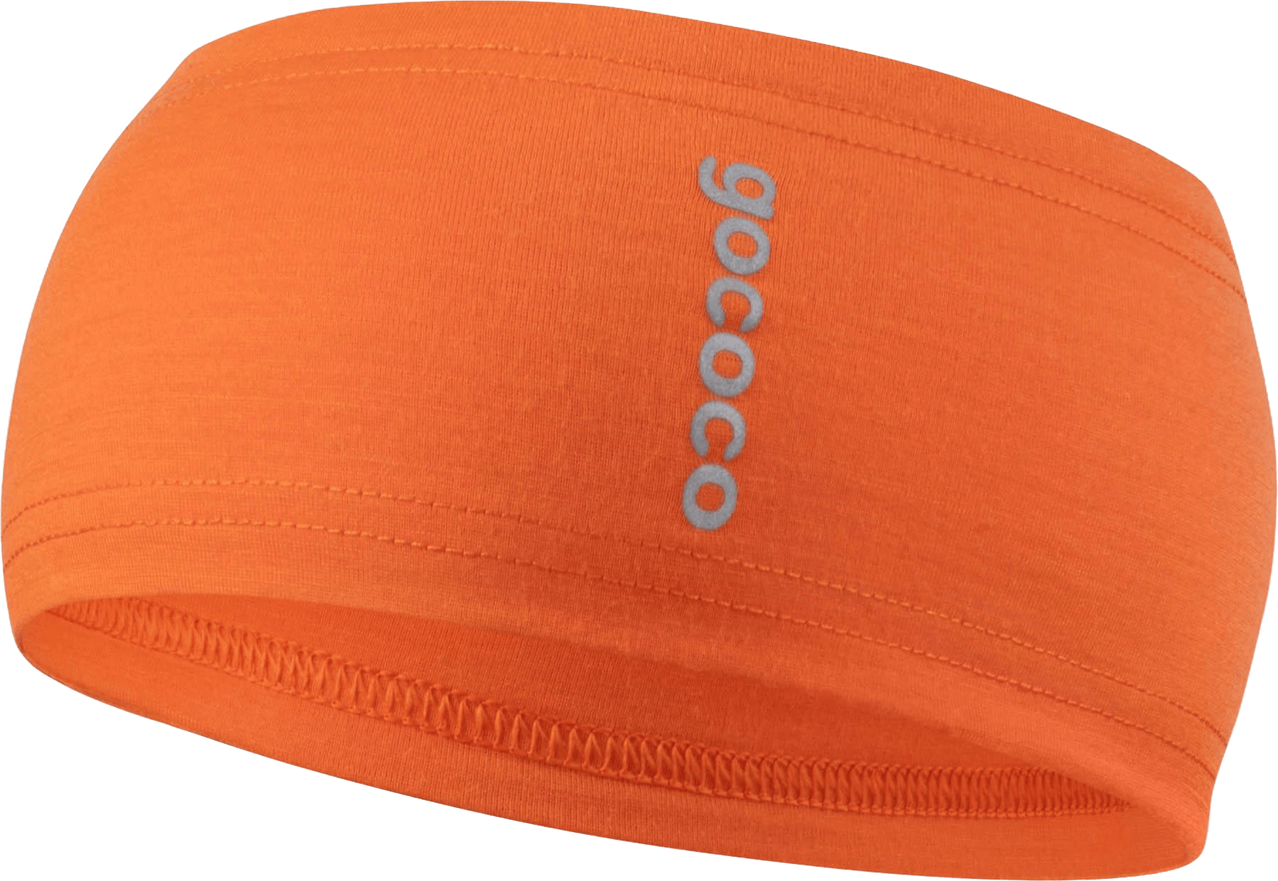 Straight Headband Wool Orange