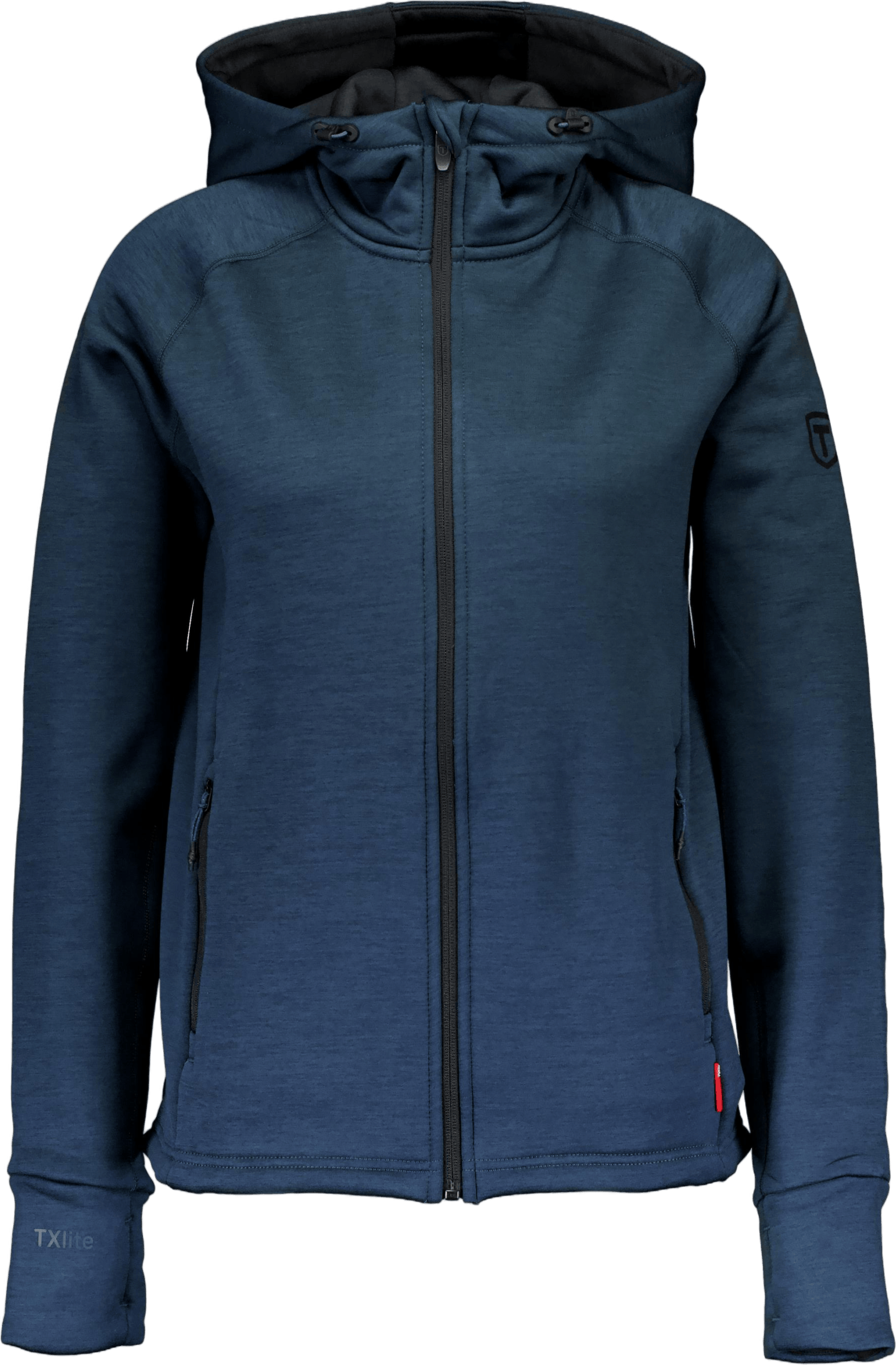 Txlite Hoodie Zip W Midnight Navy