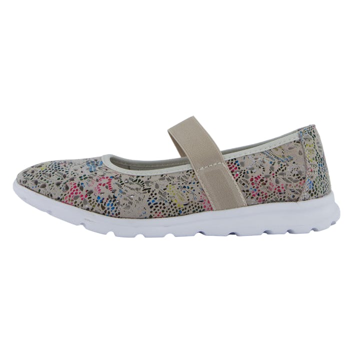 Ellie Taupe, Female, Shoes, Flats, ballerina shoes, Multi color, EU 38