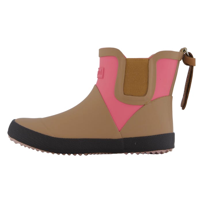 Bisgaard Baby Rubber Ii Bubble Gum, Unisex, Schoenen, Laarzen, regenlaarzen, Beige/Roze, EU 30