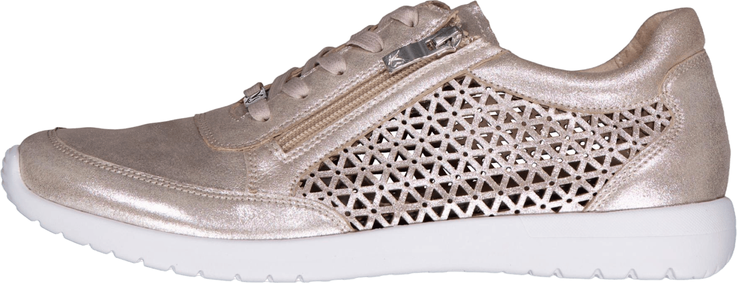 Peggy Taupe Metallic