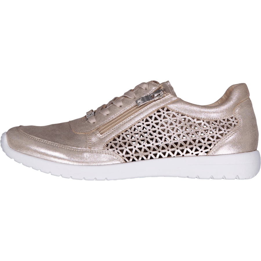 Peggy Taupe Metallic