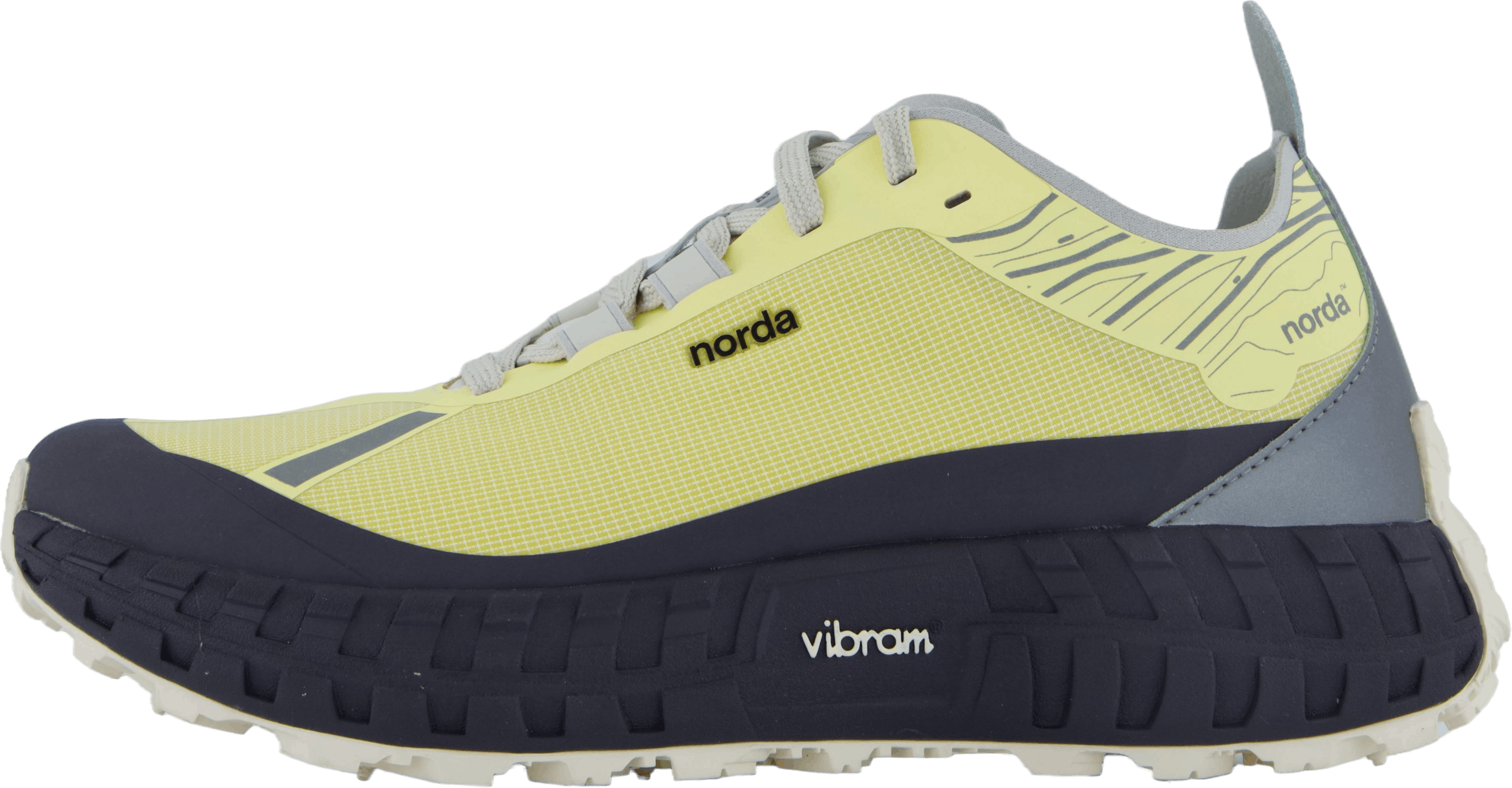 Norda 001 W Lemon, Female, Buty, Sneakersy, Wielokolorowy, EU 40 2/3
