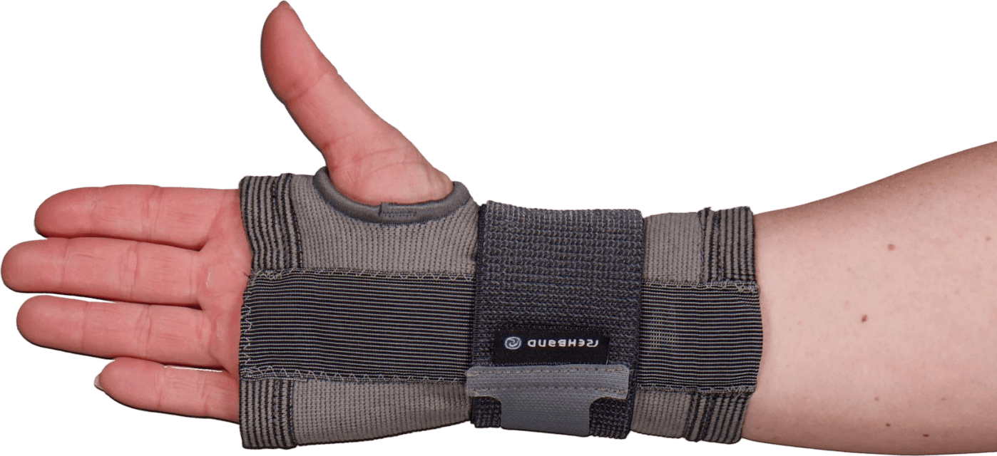 Qd Knitted Wrist Support Grey - Bild 2
