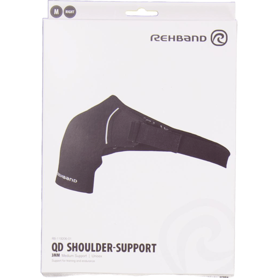 Qd Shoulder Support Right 3mm Black