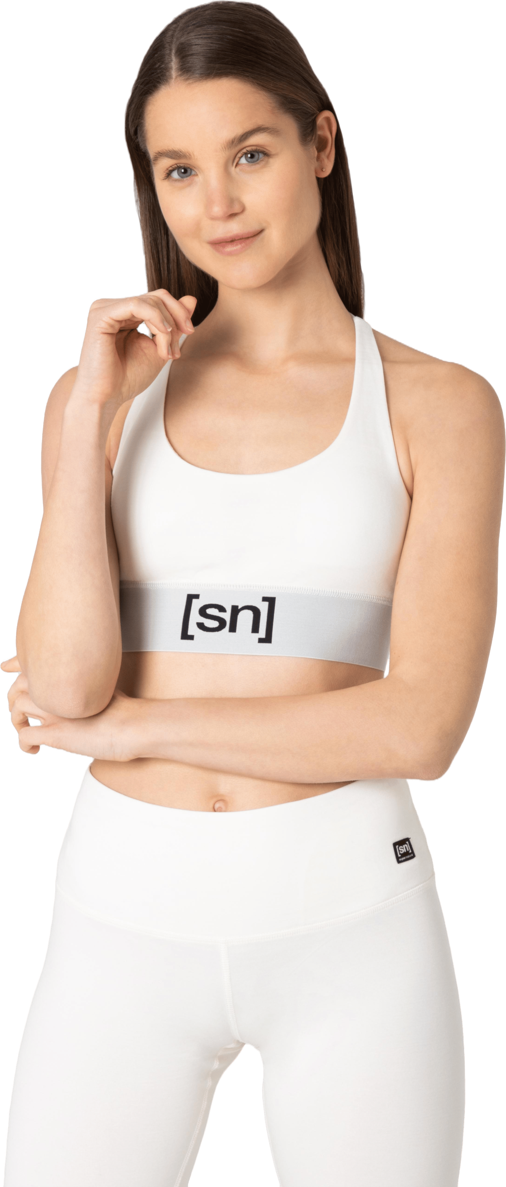 W Super Top White, Female, Ropa, Sujetador deportivo, Fitness, Blanco, L