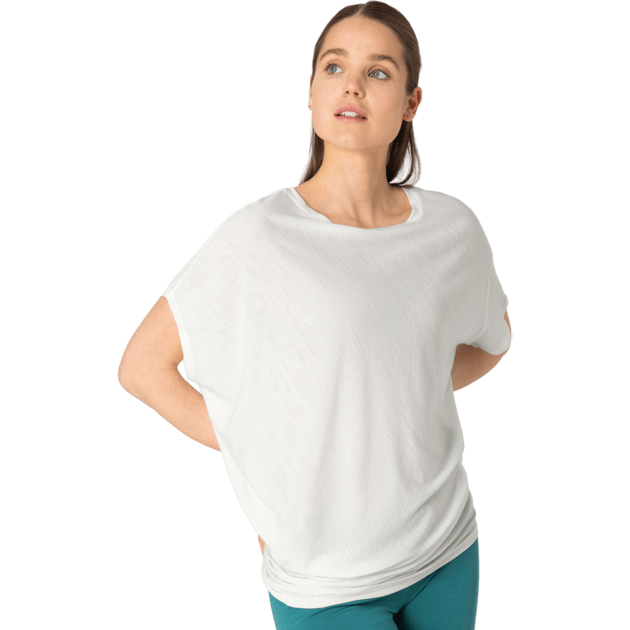 W Yoga Loose Tee White