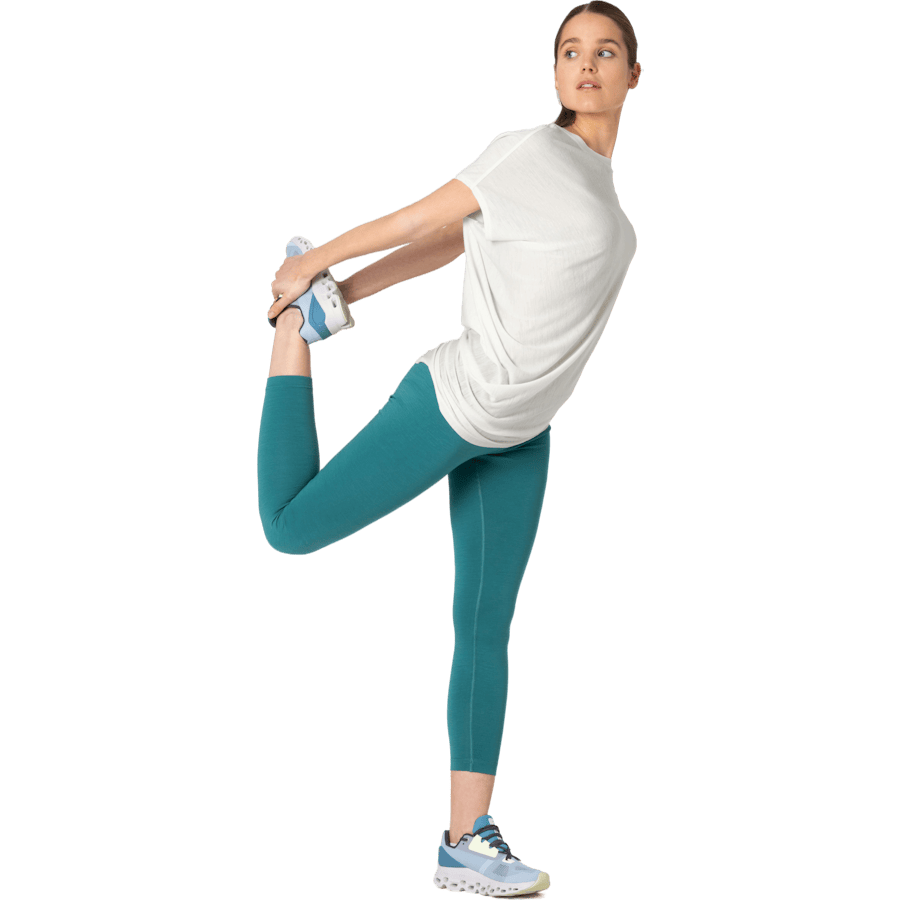 W Yoga Loose Tee White - Bild 4