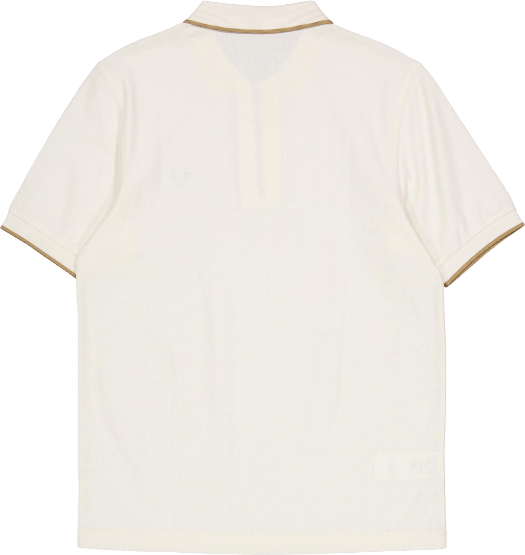 Crepe Pique Zip Neck Shirt 560 Ecru - Bild 2