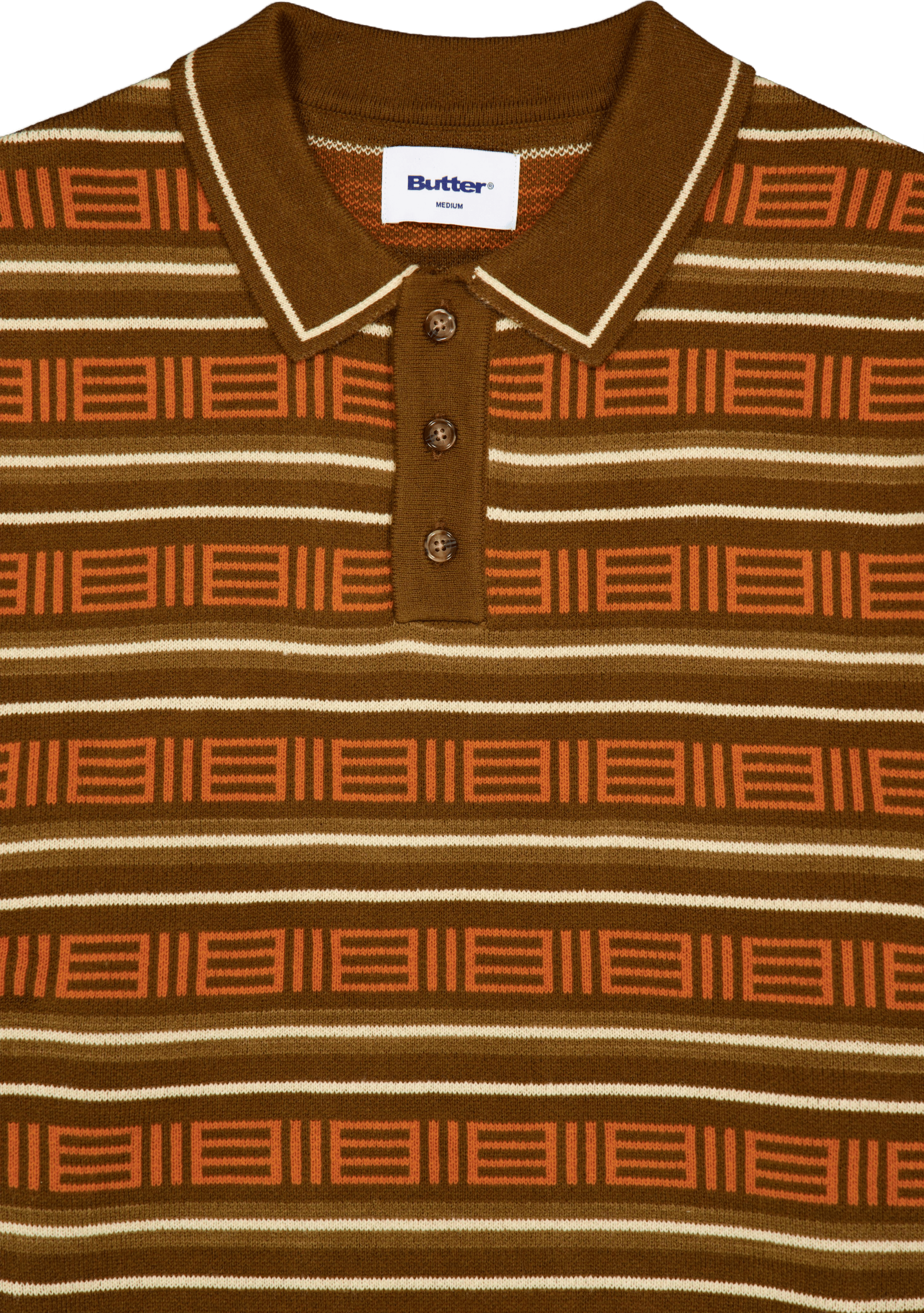 Windsor Knitted Sweater Brown / Tan - Bild 3