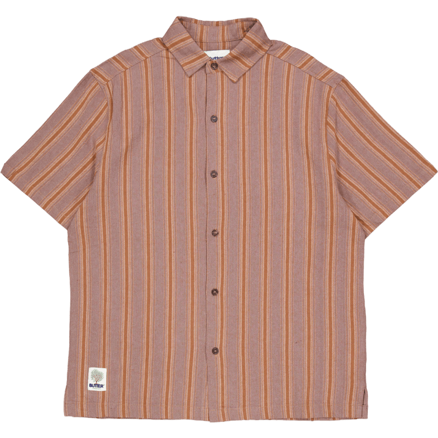 Terrace S/s Shirt Terracotta / Steel