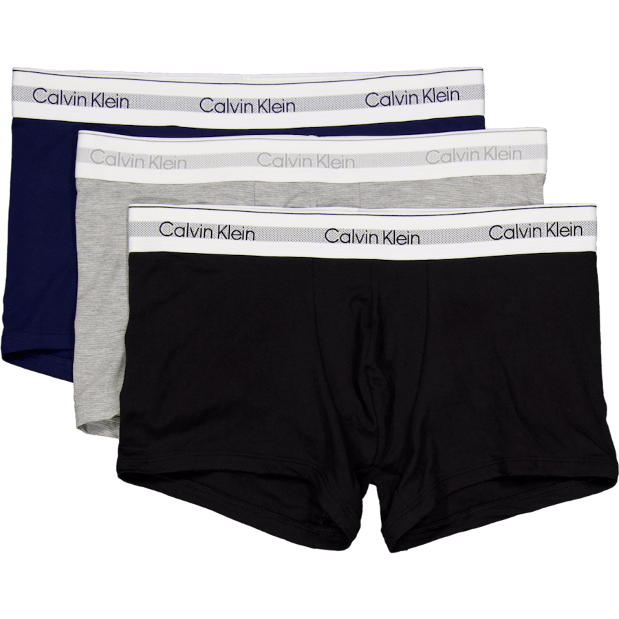 Trunk 3pk Ps8 Black, New Navy, Grey Heat