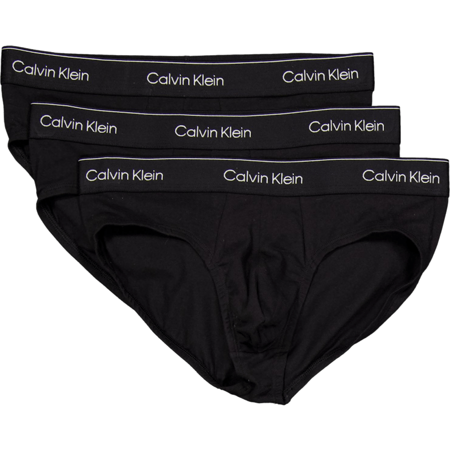 Hip Brief 3pk Tm6 Black W/ Black Wb