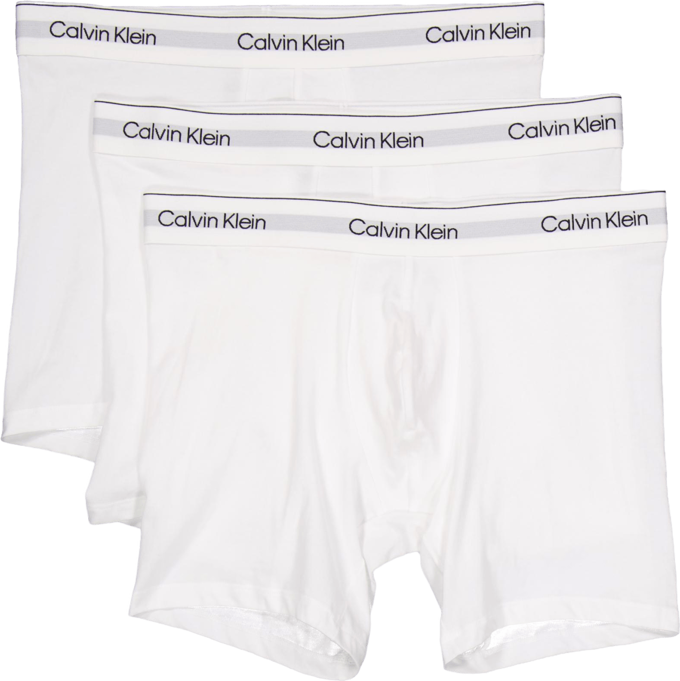 Boxer Brief 3pk 100 White, White, White, Male, Kleding, Ondergoed, Wit, M
