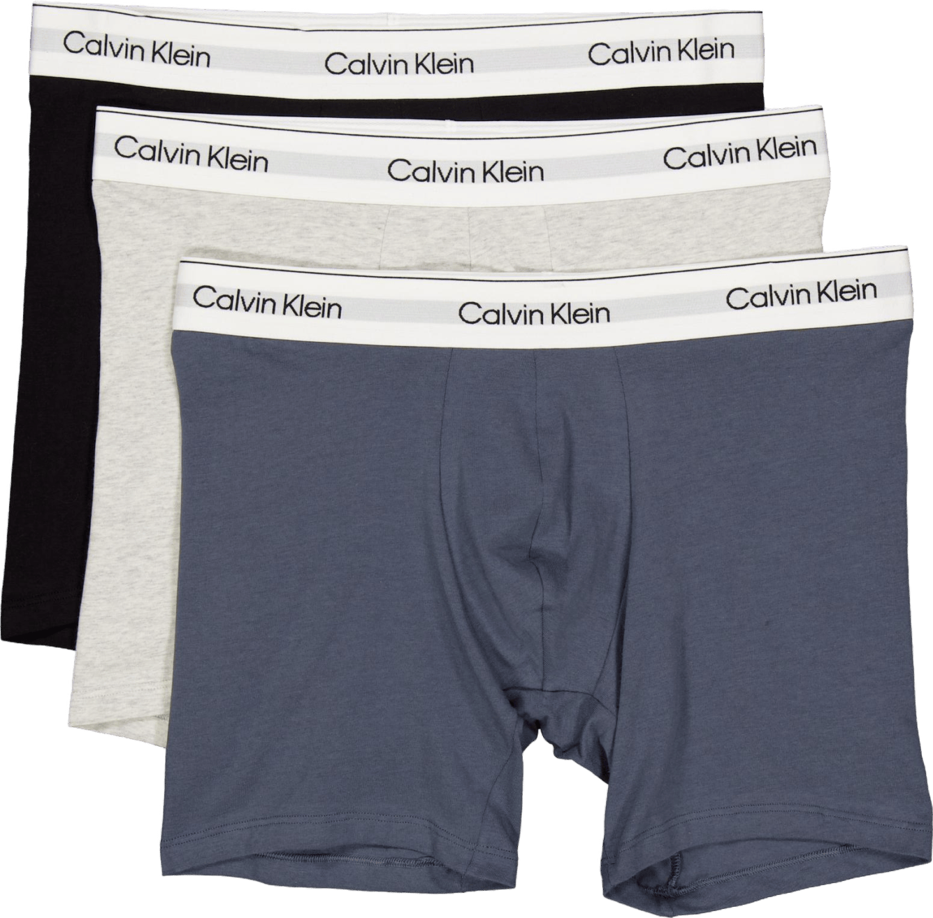 Boxer Brief 3pk Pt3 Black, Light Grey Heath, T