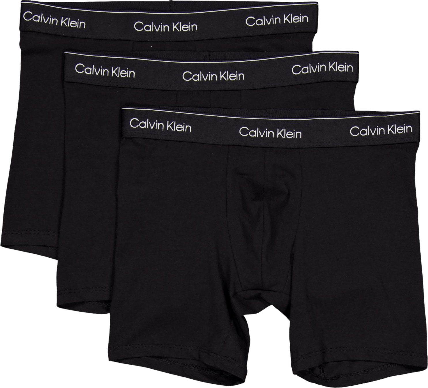 Boxer Brief 3pk Tm6 Black W/ Black Wb, Male, Kleding, Ondergoed, Zwart, M