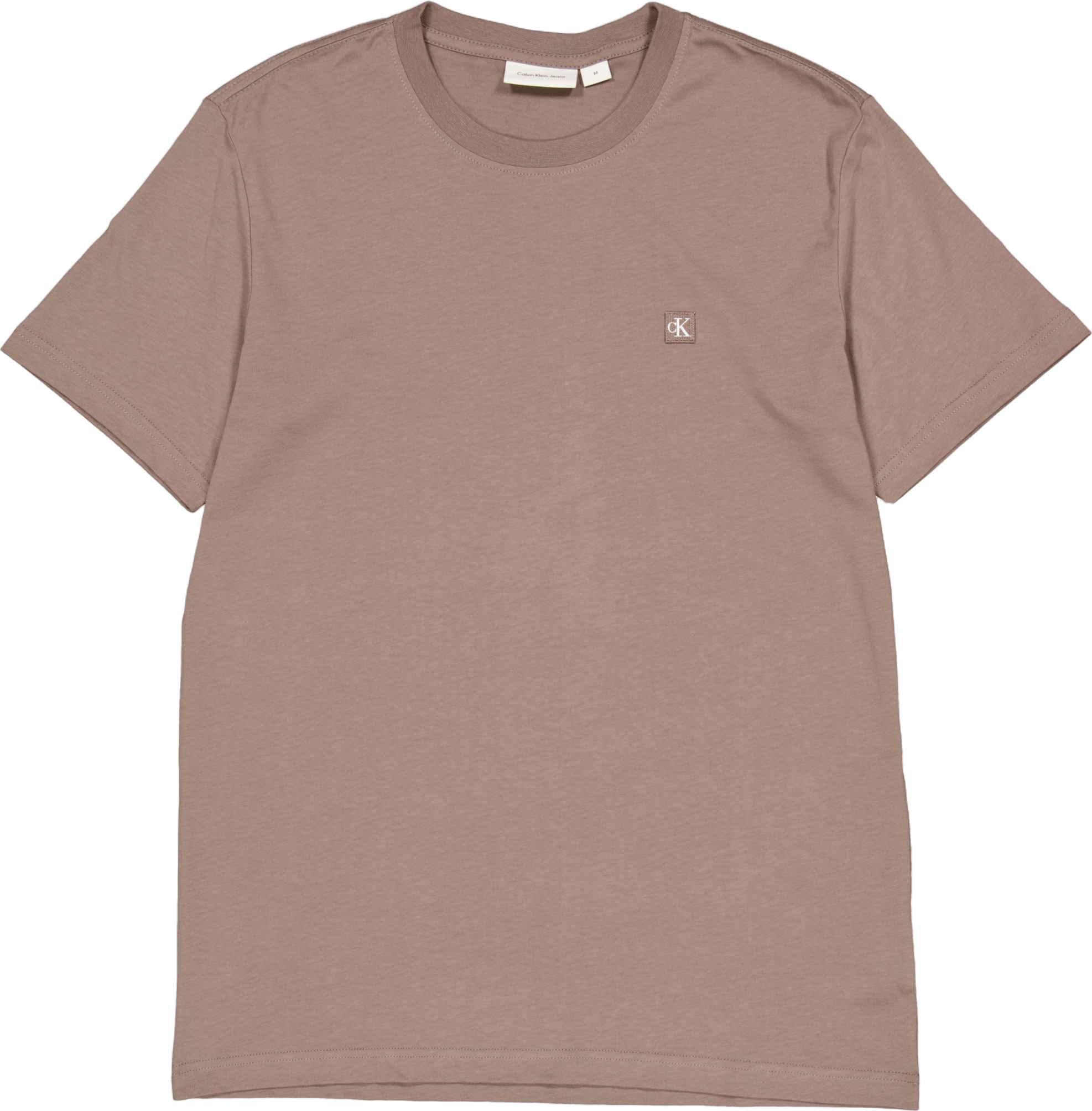 Ck Embro Badge Tee Pbx Falcon, Male, Vêtements, Tops, Marron, S