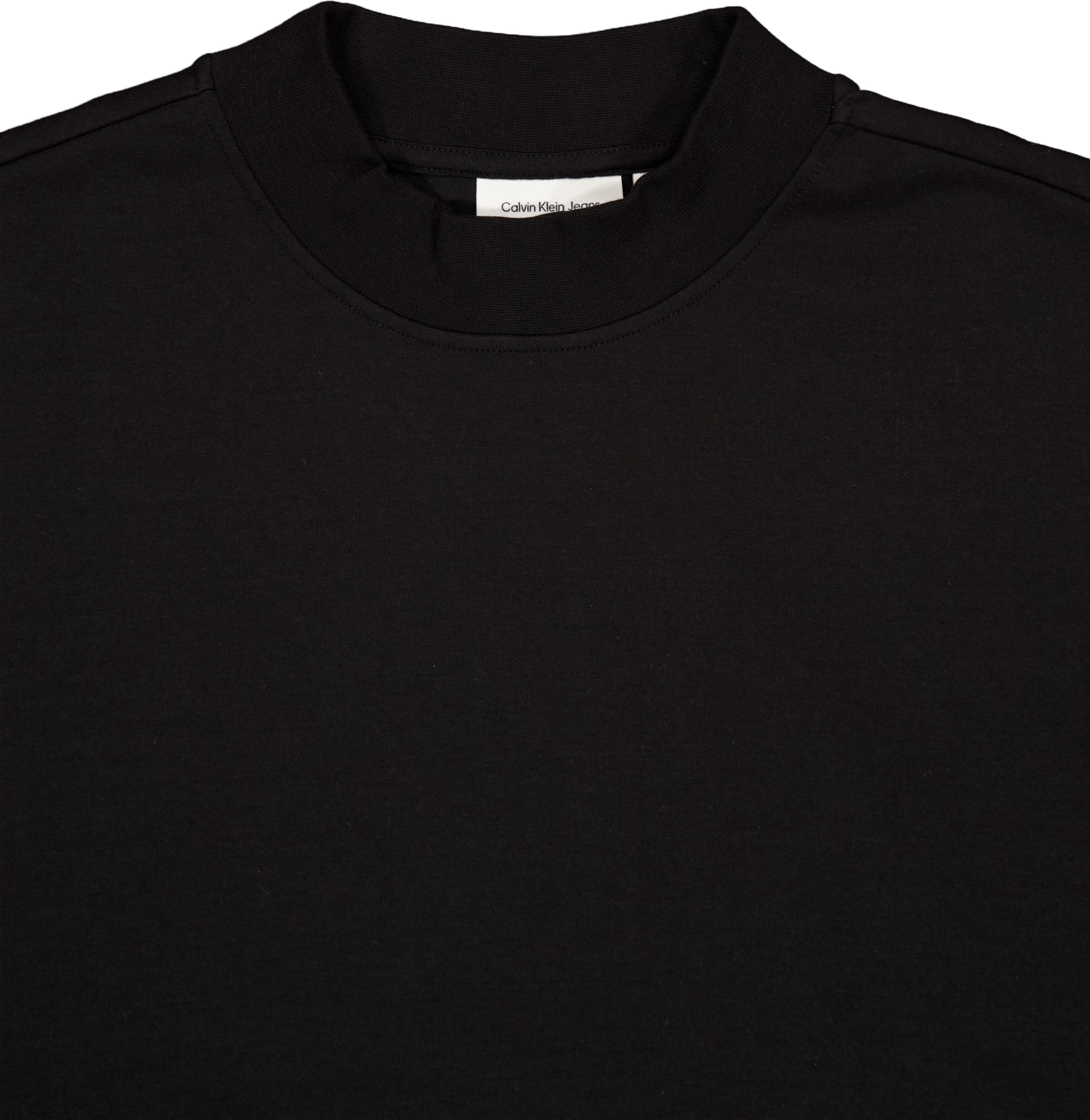 Interlock Crew Neck Beh Ck Black - Bild 3