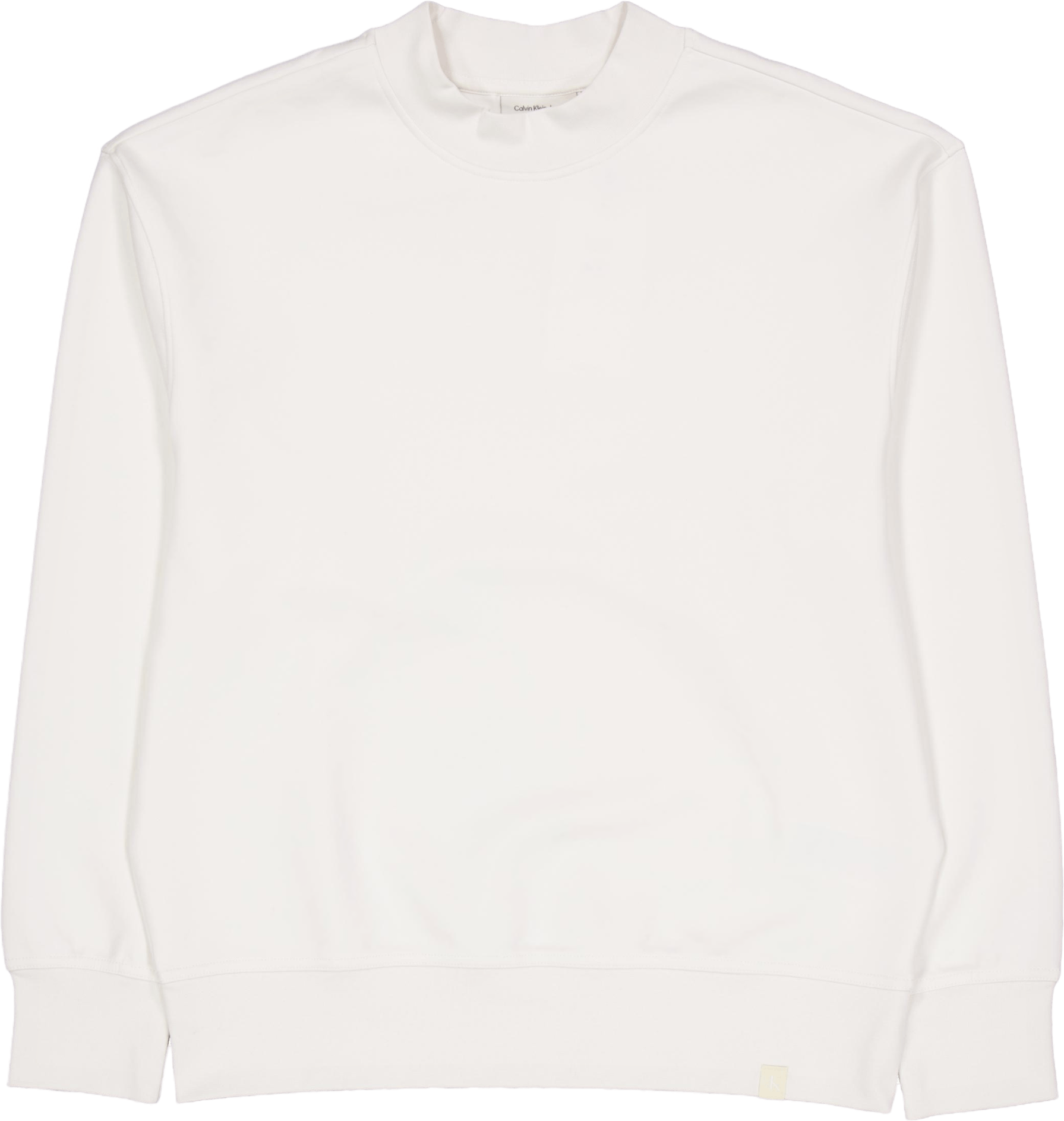 Interlock Crew Neck Ybi Ivory, Male, Apparels, hoodies and sweatshirts, White, L