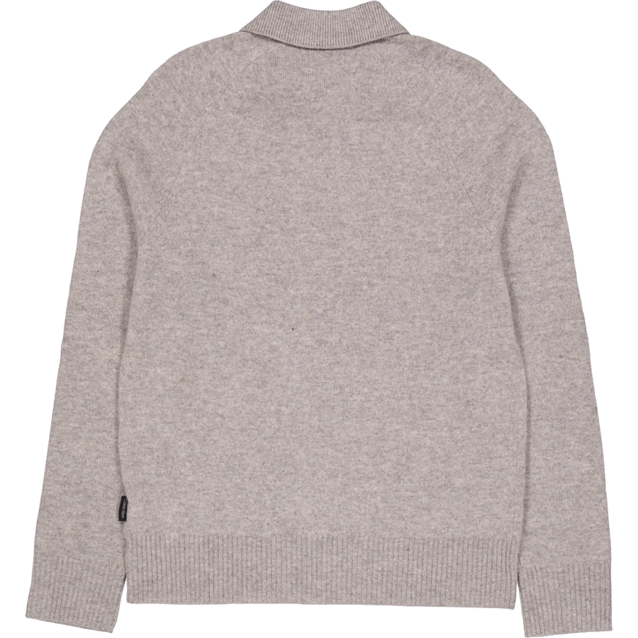 Luxury Wool Ls Polo Pkh Mid Grey Heather - Bild 2