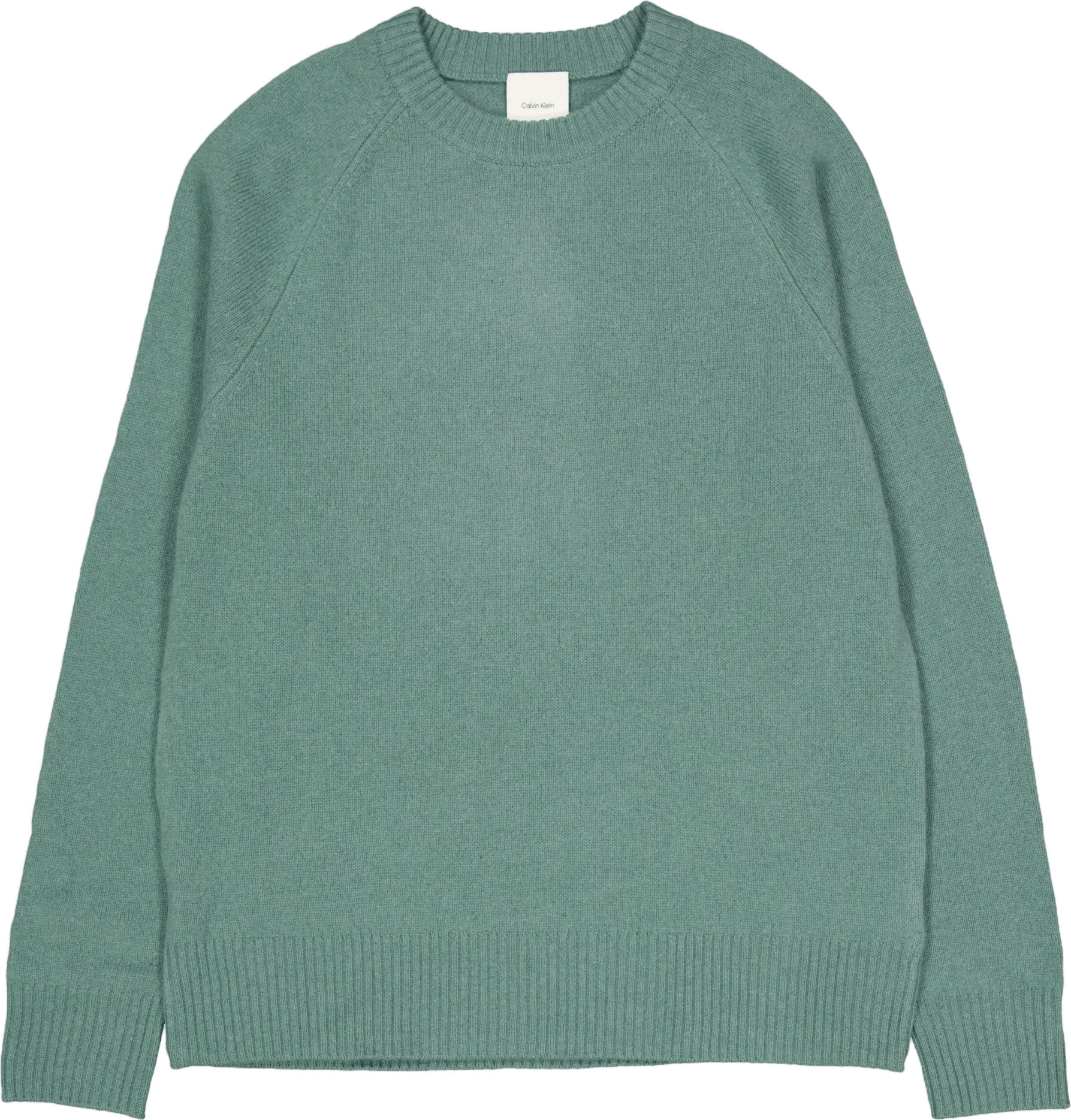 Luxury Wool Cn Sweater Ced Dark Forest