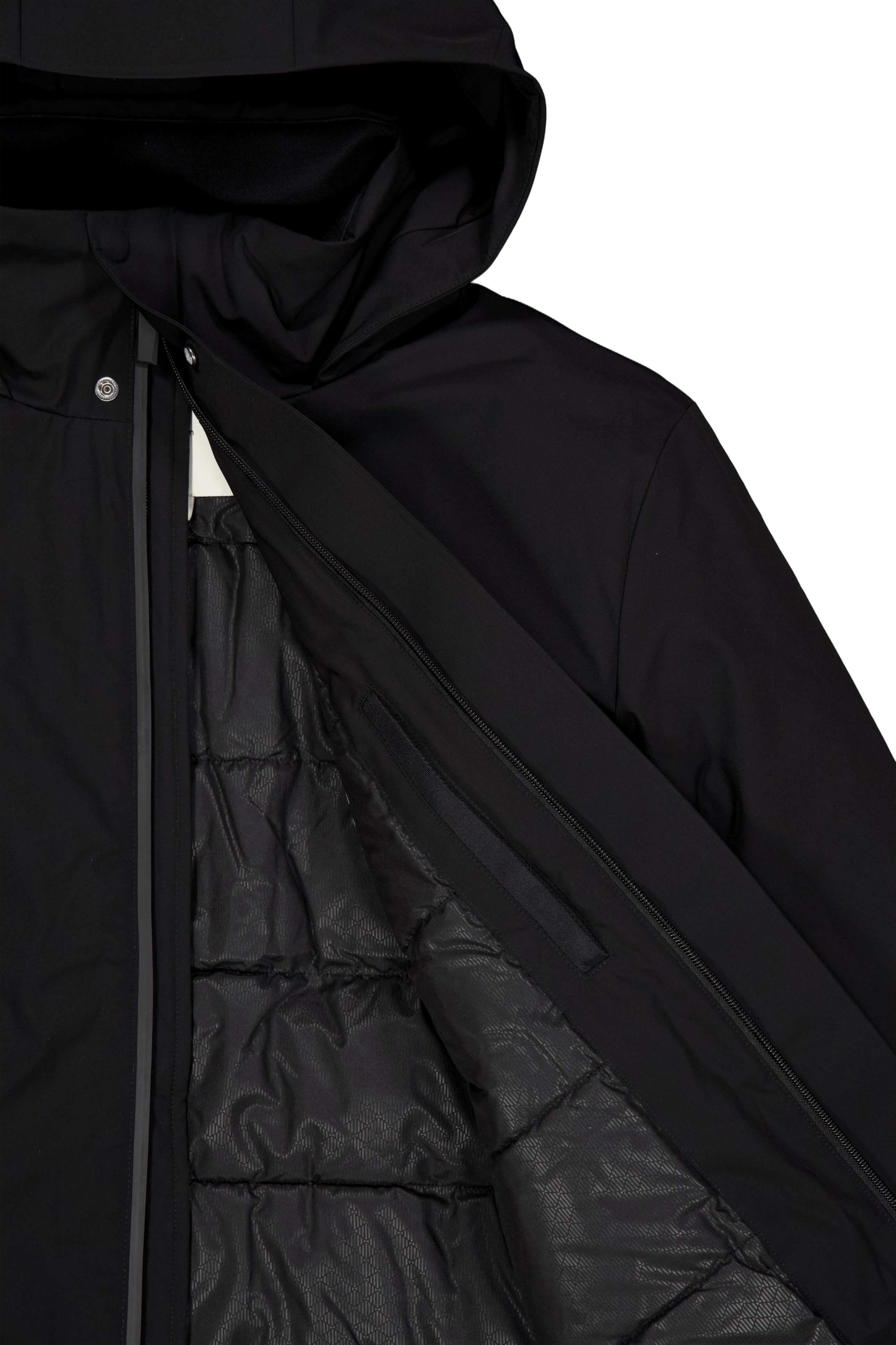 Technical Twill Parka Beh Ck Black - Bild 4