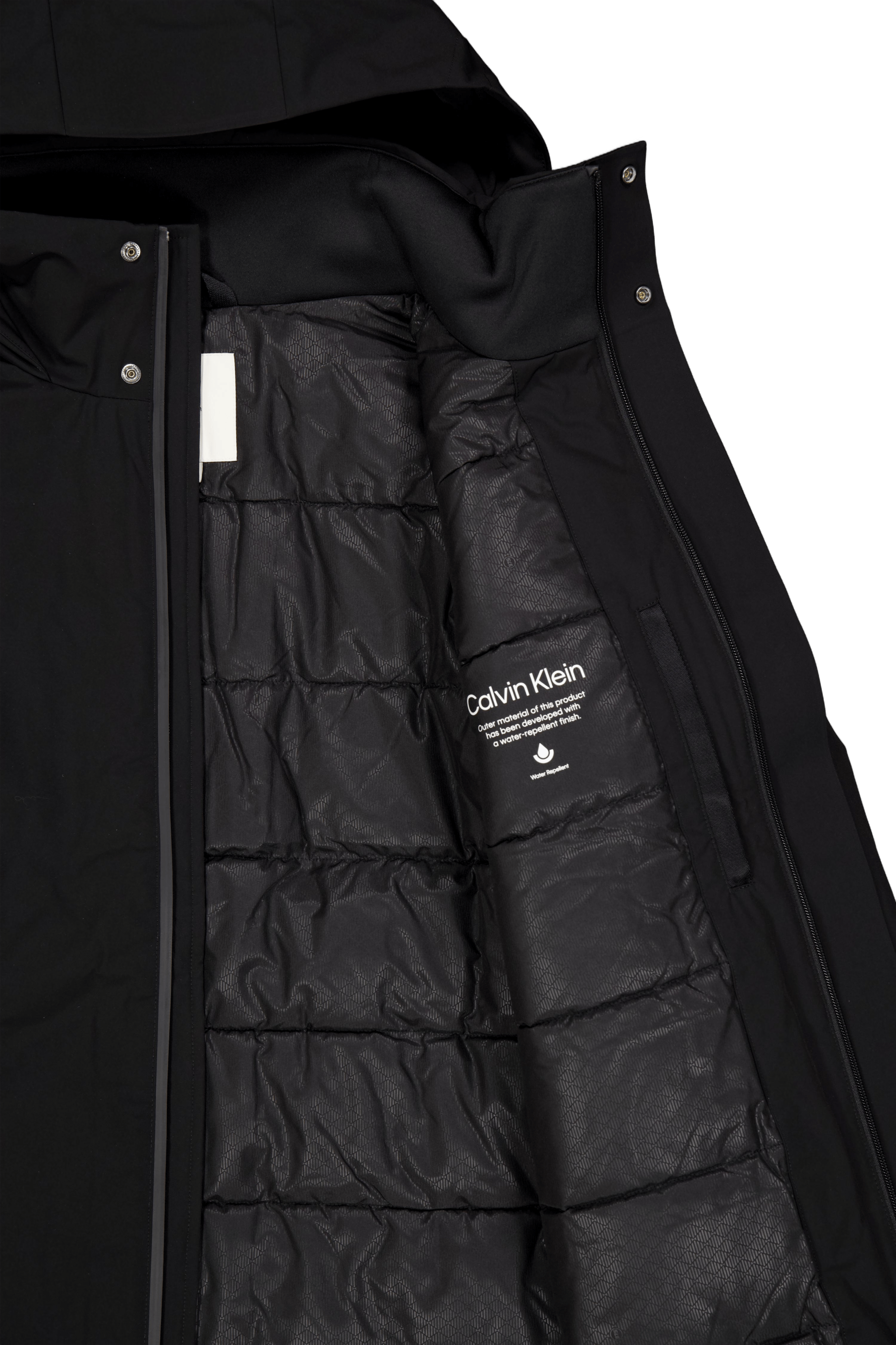 Technical Twill Parka Beh Ck Black - Bild 6