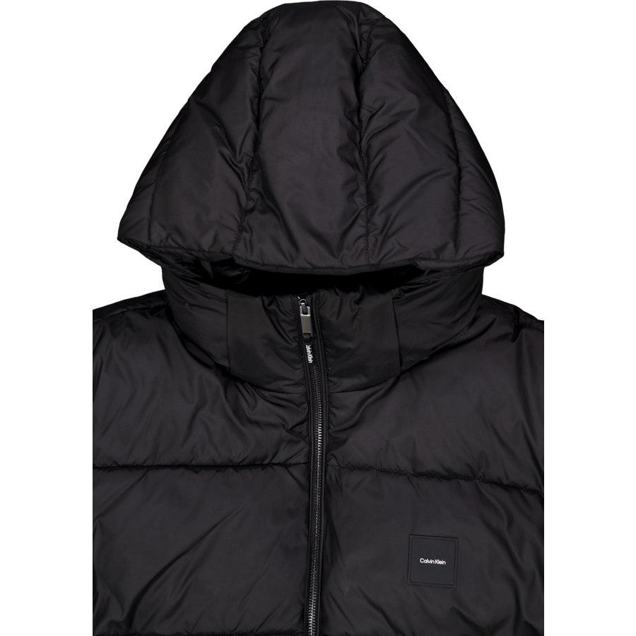 Hooded Quilt Puffer Mw Beh Ck Black - Bild 3