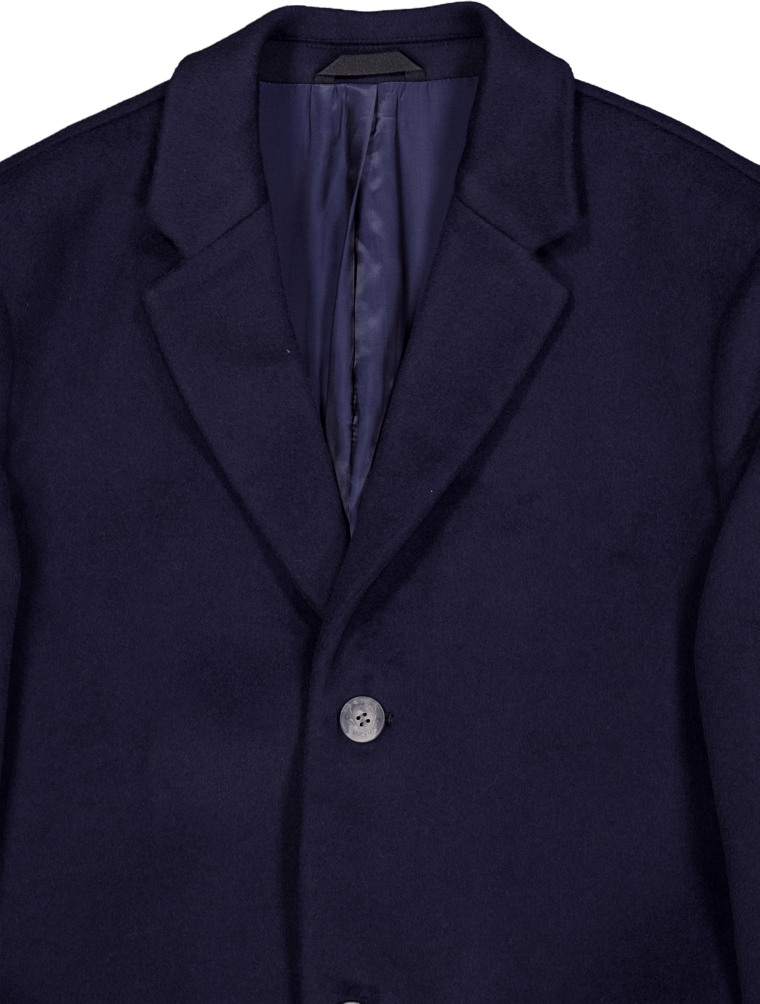Fine Wool Blend Coat Chw Night Sky - Bild 3